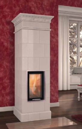 Kaflowe urządzenie akumulacyjne w domu na wsi