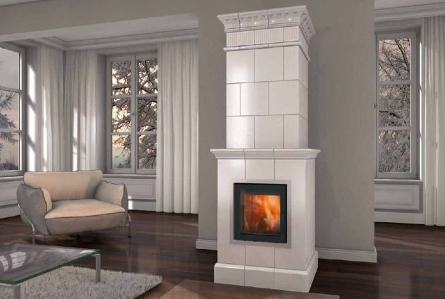 Piecokominek w narożnym mieszkaniu w kamienicy